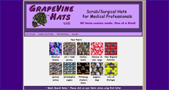 Desktop Screenshot of grapevinehatsllc.com